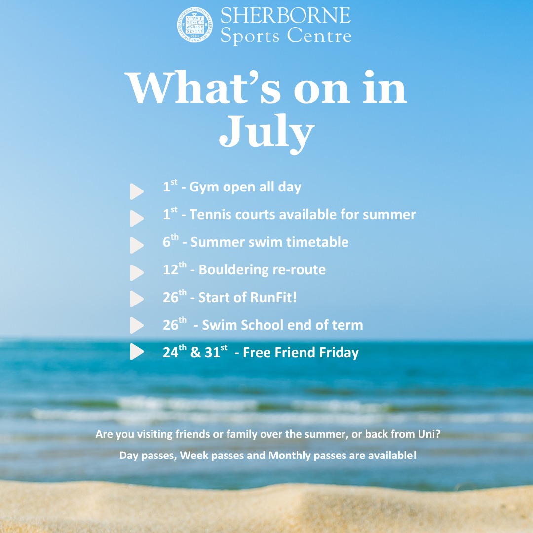 July is here 🌞🌞🌞

Look below to check out some of the interesting stuff we have going on this month! 😎