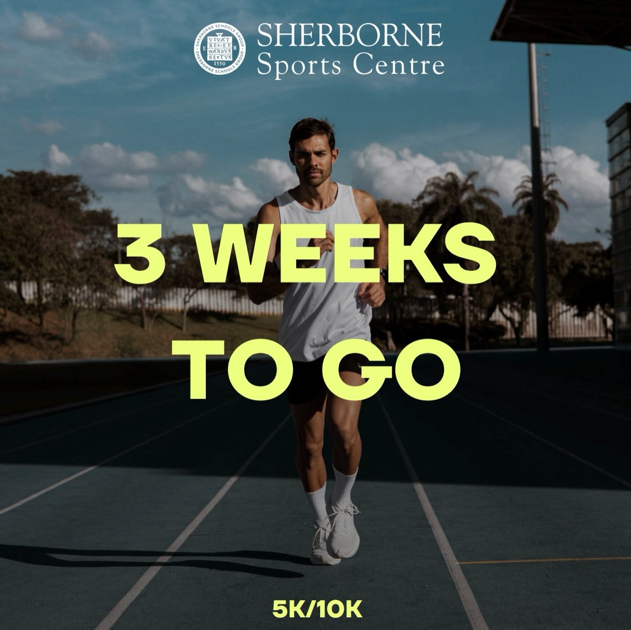 🏃5K/10K 🏃

There is still time to get signed up to our 5K/10K run!!

📞01935 810548
📩sportscentre@sherborne.org