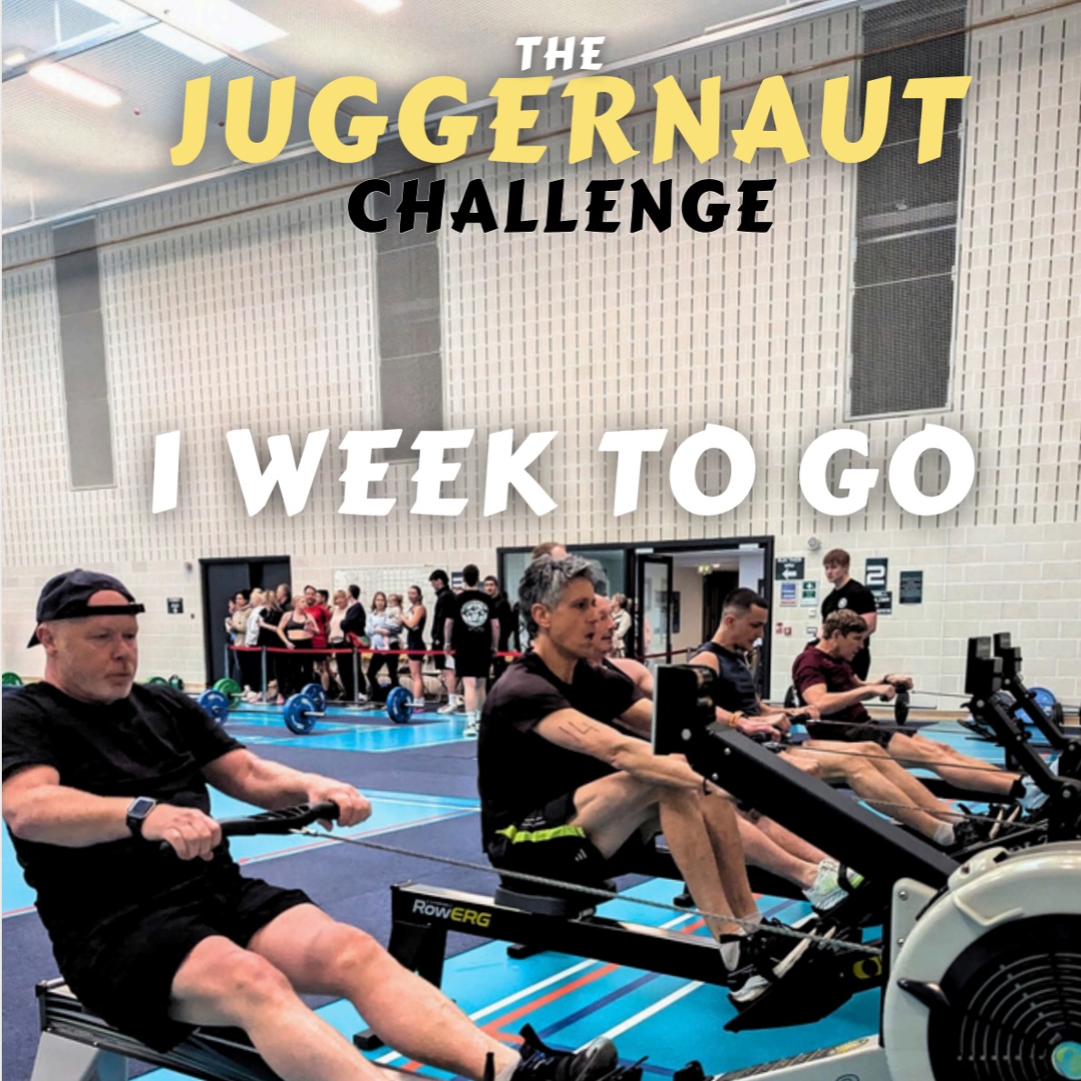 💪🏼There is only 1 week left until our Juggernaut event💪🏼
Get your tickets today🙌🏻
Singles and doubles tickets available ✨