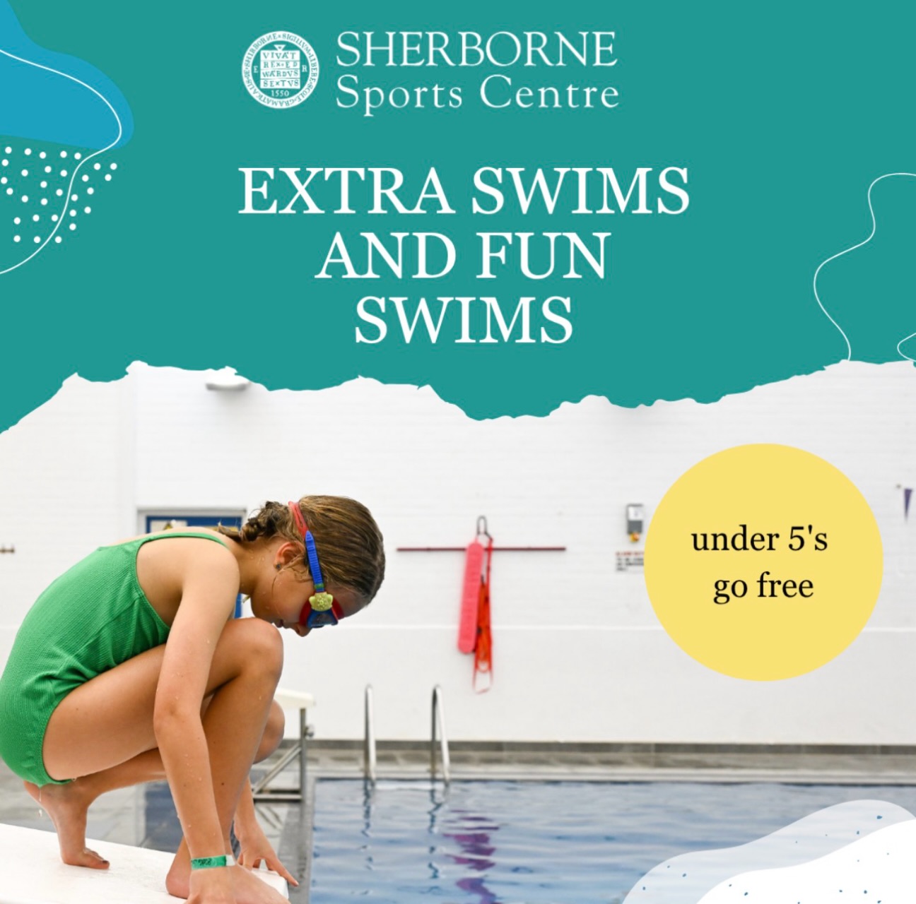 We have extra swimming and fun swims this coming week ready for some half-term fun!🙌🏻
Call us to book in today✨
01935 810548